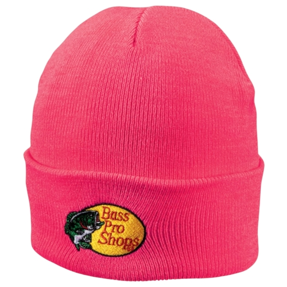Bass Pro Shops Streetwear Barbie Pink Watchmen Beanie - Picture 1 of 4
